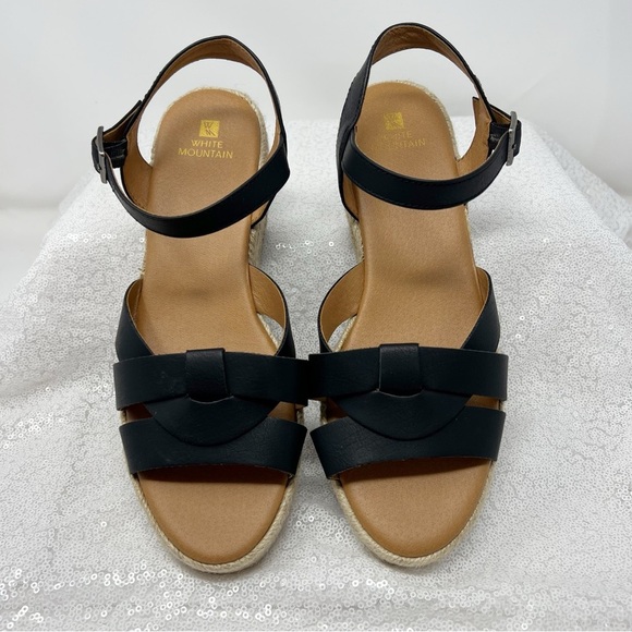 White Mountain espadrille Sandals- Dapper size 9 women’s - Picture 11 of 14
